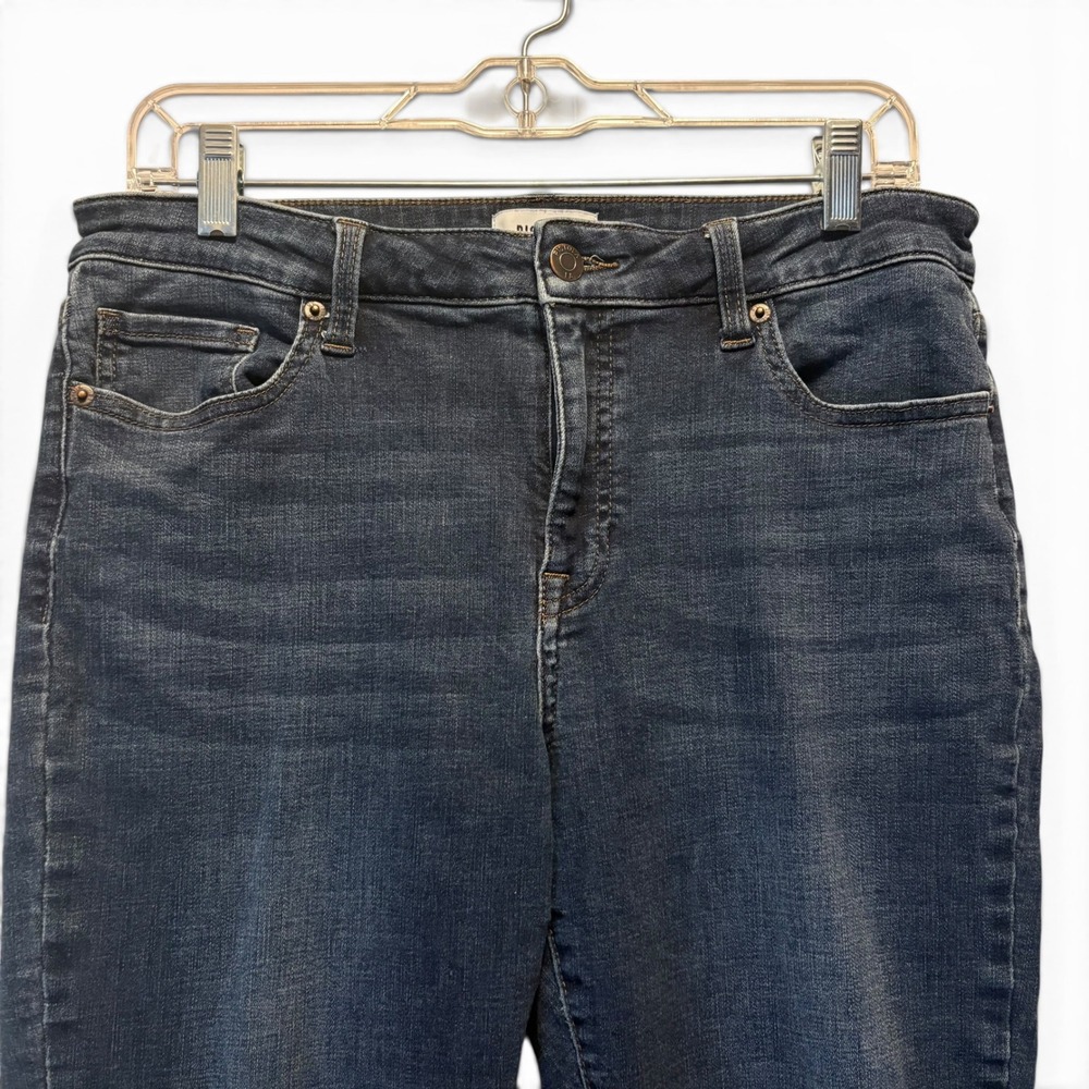 Pistola Dark Wash High Rise Skinny Jeans Women's Size 31 Whiskered Stretch Denim